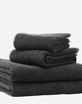 Vipp102 Gæstehåndklæde - Black